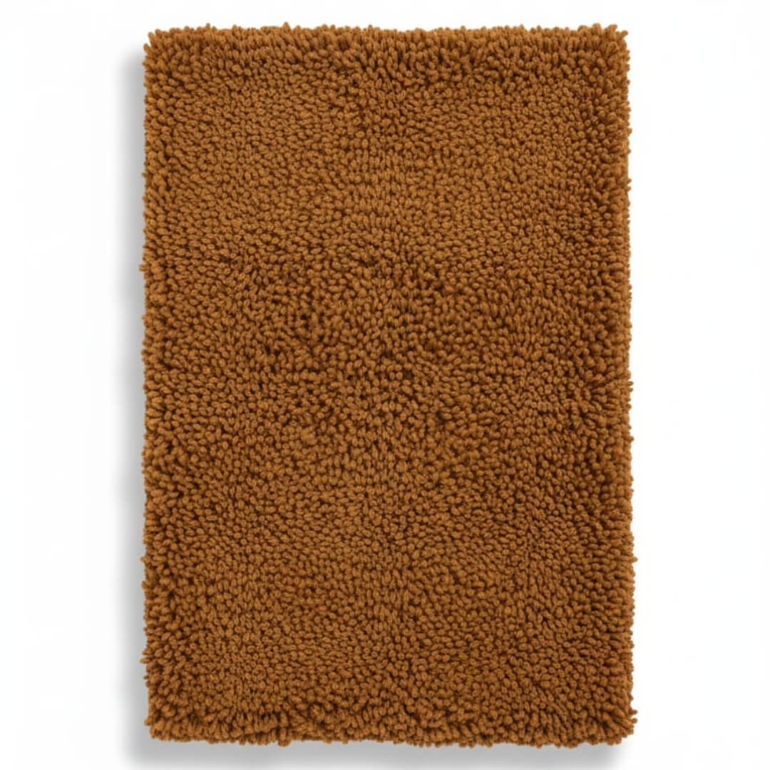 Microfiber Floor Mat (Set of 2) by Saffron Leo (16x24 in) – Quick Dry Anti‑Skid Door Mat | Bathroom Rug